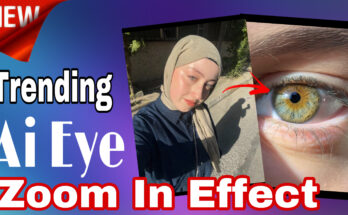 AI Eye Zoom in Video