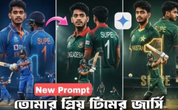 New Trending Cricket and Football Players Banner Creation with AI
